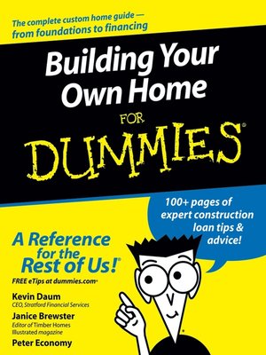 cover image of Building Your Own Home For Dummies